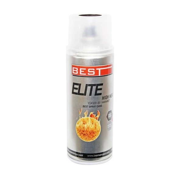 BEST YÜKSEK ISI (HARARET) BOYASI 400 ML SİYAH ürün görseli 1