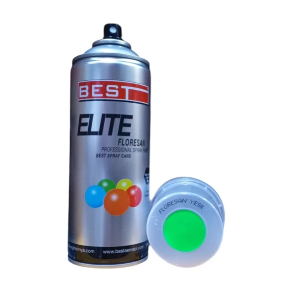 BEST FLORESAN SPREY BOYA 400 ML YEŞİL ürün görseli 1