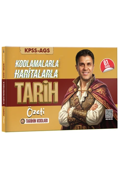 Edu Kariyer Tarihin Kodları KPSS-AGS Kodlamalarla Haritalarla Tarih Özeti ürün görseli 1