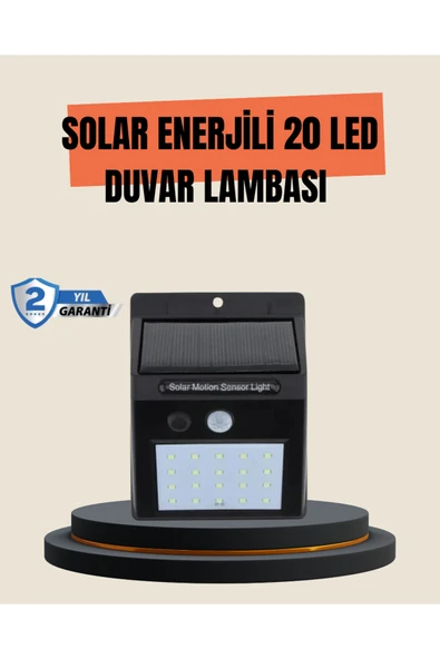 4 Modlu Solar LED Bahçe ve Garaj Lambası ürün görseli 1