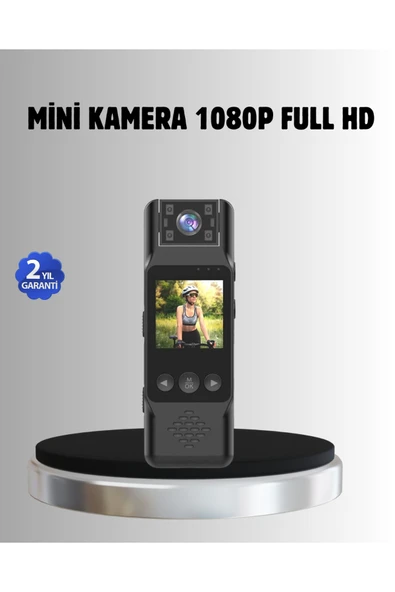 180° Döner Lensli Mini Kamera 1080P Full HD Hareket Algılama 1200mAh ürün görseli 1