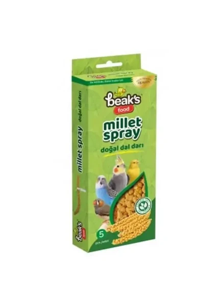 beak's food millet spray doğal dal darı ürün görseli 1