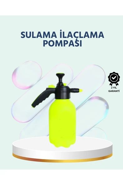 2L Bahçe ve Araç Temizlik Pompası Bakır Uçlu Basınçlı Sprey ürün görseli 1