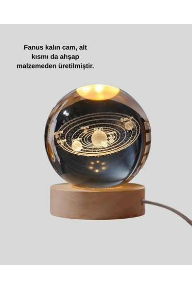 GÜNEŞ SİSTEMİ KÜRE - Resim 3
