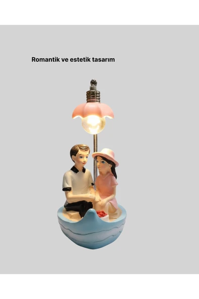 TEKNE IŞIK PEMBE - Resim 4