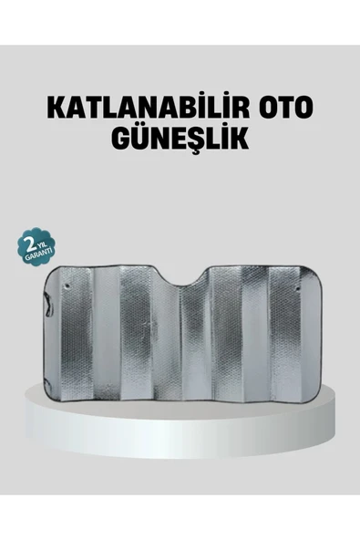 Araba Güneşliği Alüminyum Yansıtıcı Yüzeyle Etkili Isı Koruması ürün görseli 1
