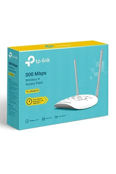TP-LINK TL-WA801N, 300Mbps Kablosuz Access Point (TEŞHİR) ürün görseli 1