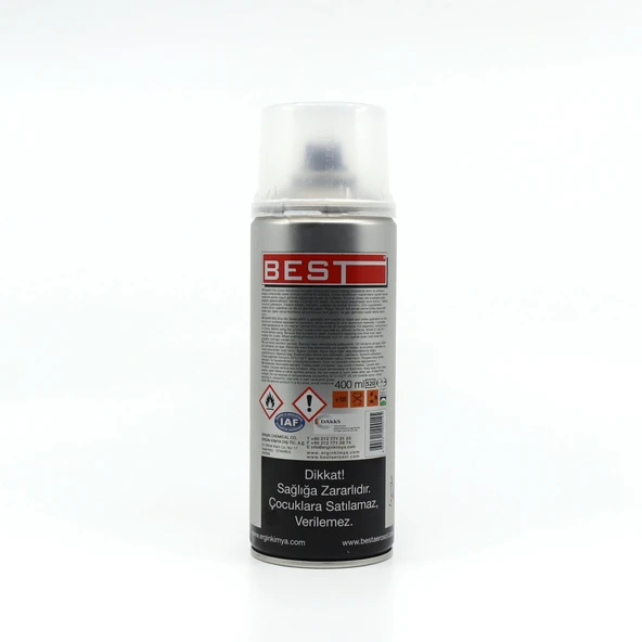 BEST ALÜMİNYUM ÇİNKO SPREY BOYA 400 ML - Resim 3