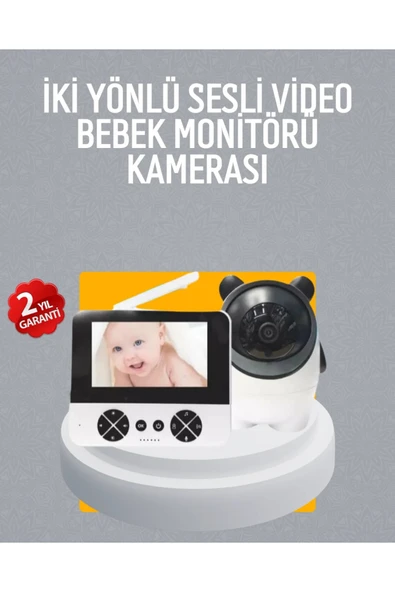 Görüntülü Bebek Monitörü 4.3 İnç Ekran ve Sesli İletişim ürün görseli 1