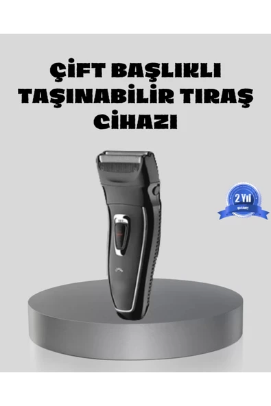 Erkek Tıraş Makinesi Kablosuz Kuru Tıraş Folyo Başlık Yıkanabilir Gövde ürün görseli 1