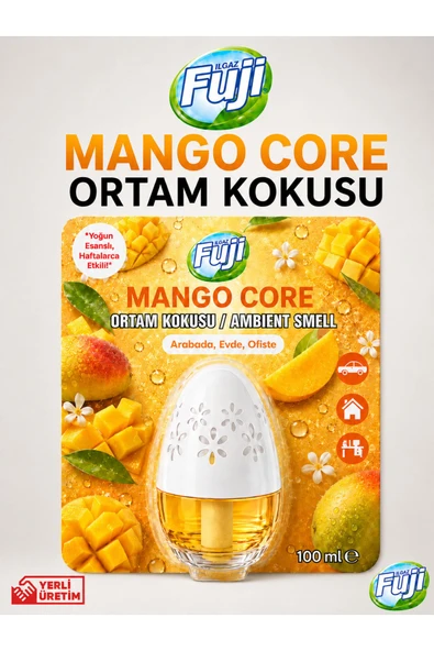 Ilgaz Fuji Mango Kokulu Araç, WC, Oda ve Ortam Kokusu 100 ml | Mango Core Kalıcı Kavanoz Koku ürün görseli 1