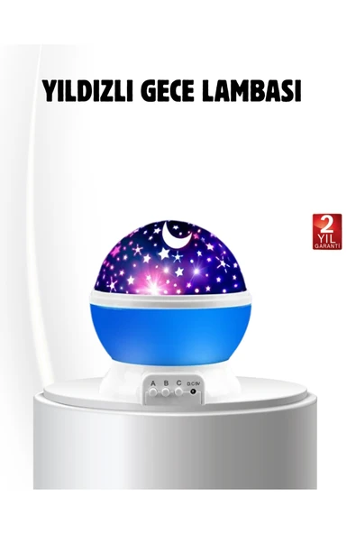 LED Gece Lambası 6 Renk Seçenekli Yumuşak Işıklı Uyku Yardımcı Lamba ürün görseli 1