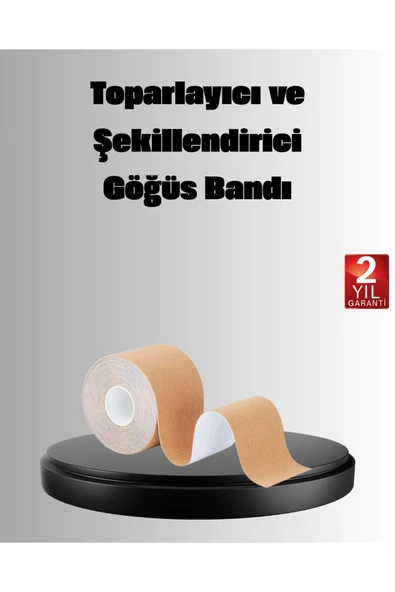 Askısız Görünmez Göğüs Bandı – Dekolteli Kıyafetler İçin Destekleyici Bant ürün görseli 1
