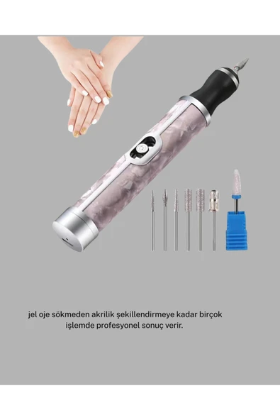 PROTEZ TIRNAK KURUTMA TÖRPÜ SETİ - Resim 2