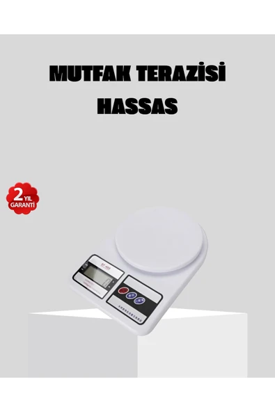 LCD Ekranlı Hassas Dijital Mutfak Terazisi – 5kg Kapasite, 1g Hassasiyet ürün görseli 1