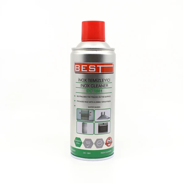 BEST SPREY İNOX TEMİZLEYİCİ SPREY 400 ML DC1881 ürün görseli 1