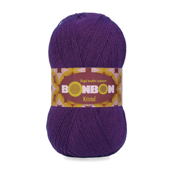 Nako Bonbon Kristal Koyu Mor 98290 (5 Adet) ürün görseli 1