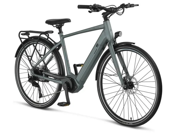 MOSSO HORIZON ELEKTRİKLİ ŞEHİR BİSİKLET 500H HYD 28 JANT 9 VİTES SMOKE GRAY ürün görseli 1