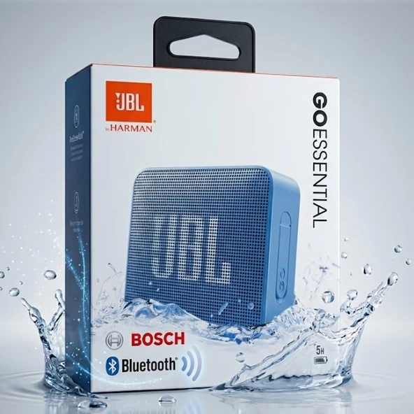 JBL Bosch Özel Seri, Go Essential, Bosch Expert Harman JBL Bluetooth Hoparlör, Ipx7, Mavi ürün görseli 1
