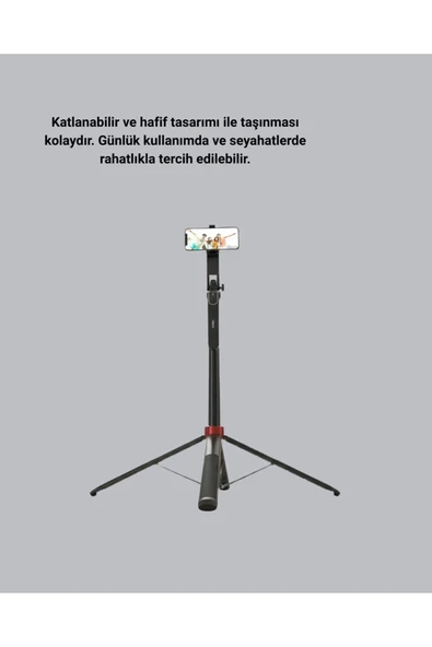 NPL2S TRİPOT +K11 YAKA MİKROFONU SET - Resim 4