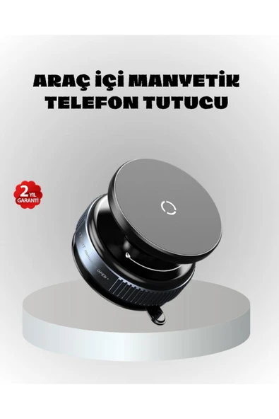 Mıknatıslı Araç Telefon Tutucu Vakum Teknolojili 360 Ayarlanabilir ürün görseli 1