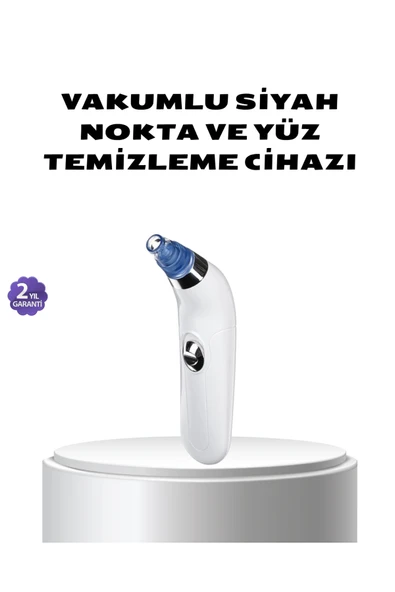 Vakumlu Siyah Nokta Temizleme Cihazı – 5 Kademe Güç ve 4 Başlıklı Derin Cilt Bakımı ürün görseli 1
