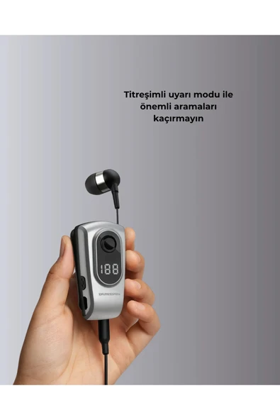 DSF 220 Kablosuz Klipsli Bluetooth Kulaklık - Resim 2