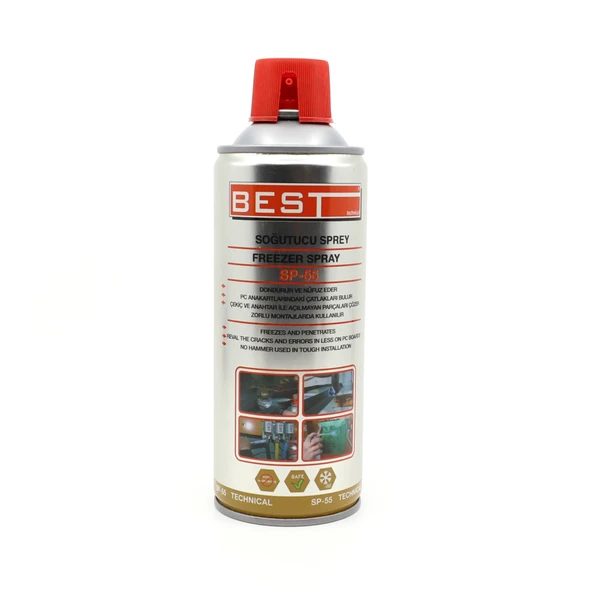 BEST SOĞUTUCU SPREY 400 ML SP55 ürün görseli 1