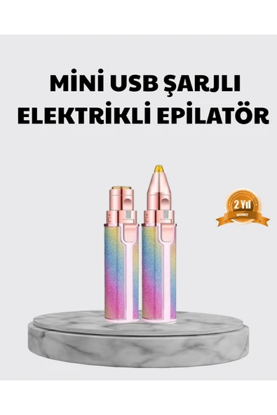 Mini Yüz ve Kaş Epilatörü – 8000 RPM Güçlü Motor ve Paslanmaz Çelik Başlık ürün görseli 1