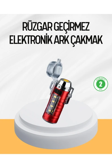 Çok Fonksiyonlu Elektrikli Çakmak El Feneri Özellikli ürün görseli 1