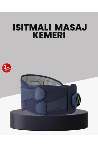 Titreşimli Masajlı Bel Kemeri Isıtmalı Destekli ürün görseli 1