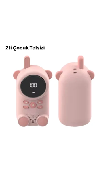 LCD Ekranlı Bebek m2 Telsizi ürün görseli 1