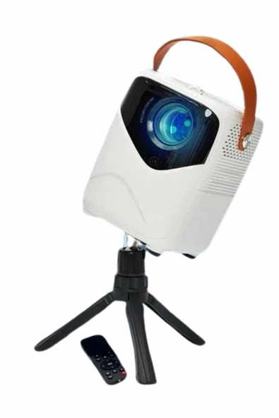 Nevamel HD Ayaklı Portatif Projeksiyon Cihazı Android İşlemcili Sinema Projektörü ürün görseli 1