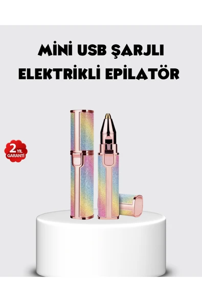 USB Şarjlı Kaş ve Yüz Tüy Alma Cihazı – Taşınabilir ve Acısız Kullanım ürün görseli 1