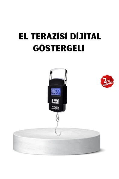 Portatif Dijital El Kantarı – Bavul, Kargo ve Paket Tartı Cihazı 50 Kg ürün görseli 1