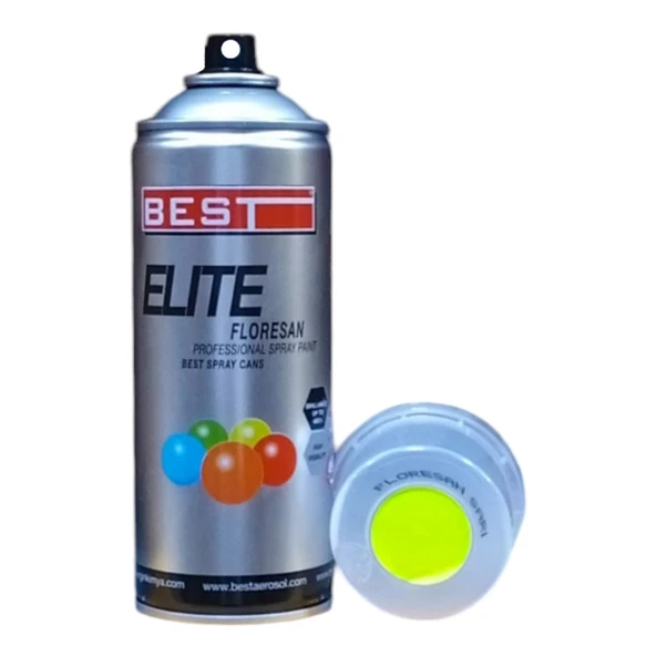 BEST FLORESAN SPREY BOYA 400 ML SARI ürün görseli 1