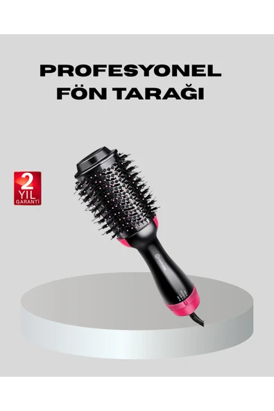 1200W Fön Tarağı – 3 Isı Ayarı, Negatif İyonlu, Hızlı ve Pürüzsüz Sonuç ürün görseli 1