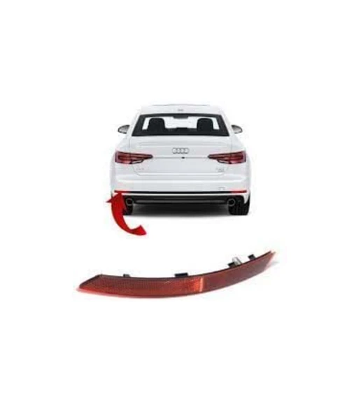 Audi A4 Sol Reflektör 2016-2020 8W0945105 ürün görseli 1
