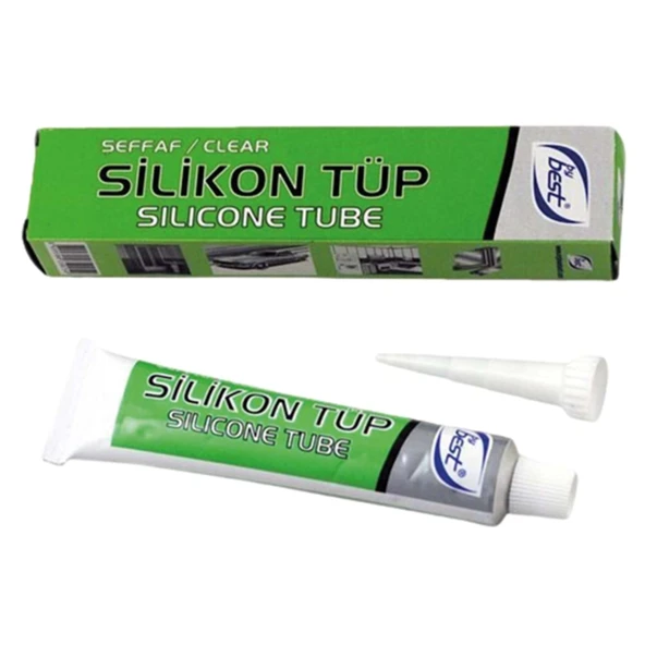 BYBEST TÜP SİLİKON 50 GR ŞEFFAF ürün görseli 1