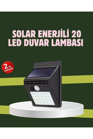 Kablo Gerektirmeyen Solar LED Bahçe ve Veranda Işığı ürün görseli 1