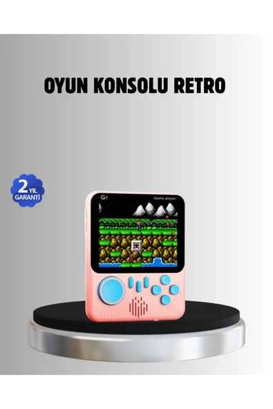 Retro Oyun Konsolu  3.5 İnç Ekran 666 Klasik Oyun TV Bağlantılı ürün görseli 1