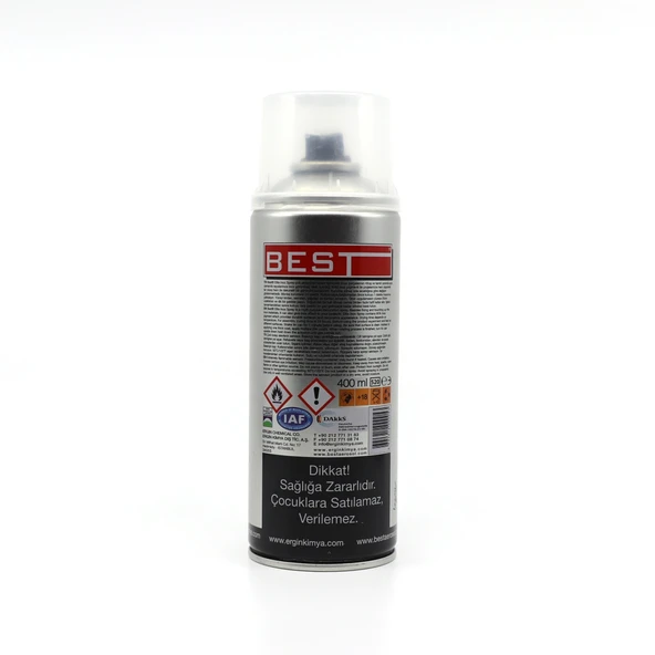 BEST PASLANMAZ BOYA -İNOX 400 ML - Resim 2