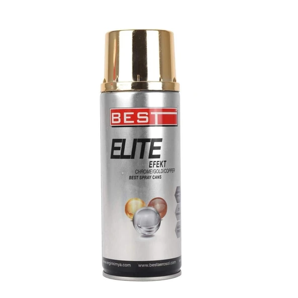 BEST PARLAK METAL SPREY BOYA 400 ML ALTIN (GOLD) ürün görseli 1