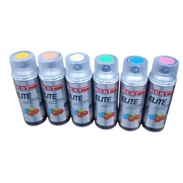BEST FLORESAN SPREY BOYA 400 ML MAVİ - Resim 3