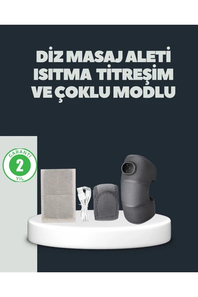 Isıtmalı Titreşimli Diz Masaj Cihazı 3D Rezonans Teknolojili ürün görseli 1