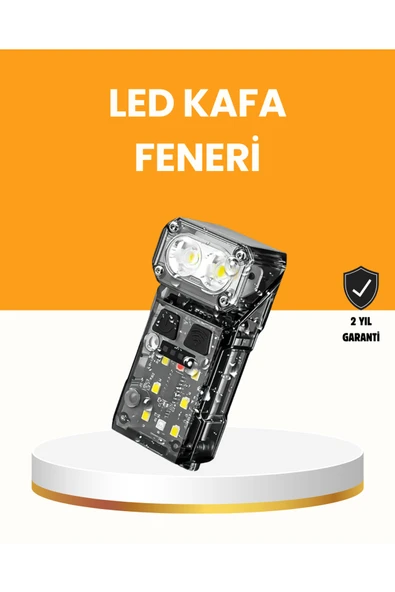 Kamp Ve Outdoor İçin Led Far 10 Saat Pil Sensörlü Manyetik ürün görseli 1