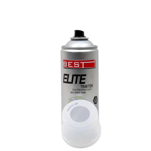 BEST SPREY TRAKTÖR BOYASI 400 ML BAŞAK GÖVDE GRİ ürün görseli 1