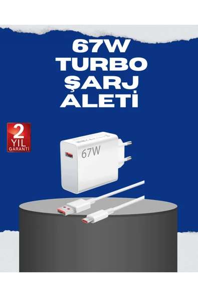 67 Watt Turbo Charge Başlık Vivo Y20 Y35 Y55 Uyumlu ürün görseli 1