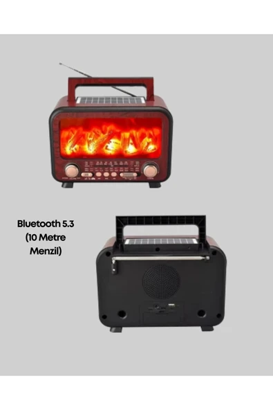 Alev Efektli Bluetooth Hoparlör - Resim 4