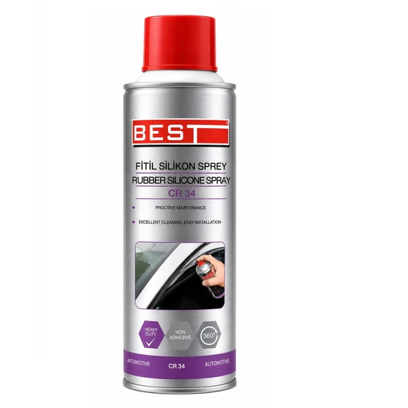BEST KORUYUCU VE YAĞL(OTO FİTİL SPREY) 400 ML CR34 ürün görseli 1